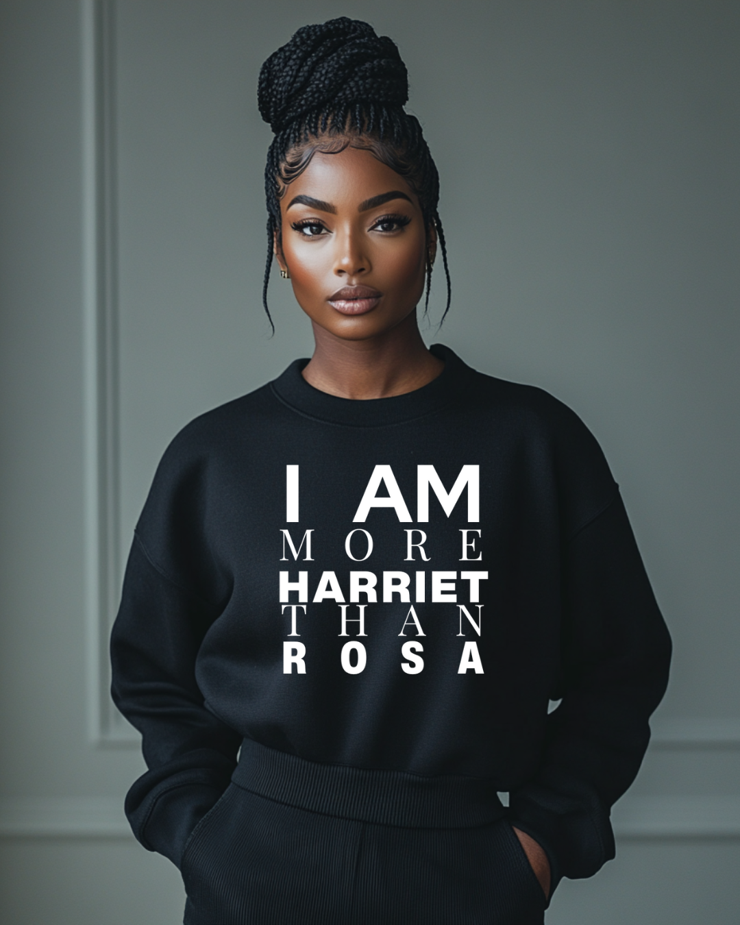 I Am More Sweatshirt - female