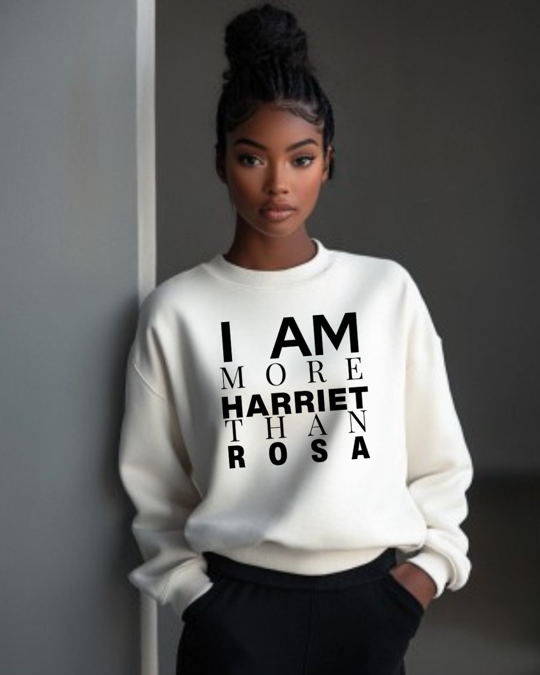 I Am More Sweatshirt - female