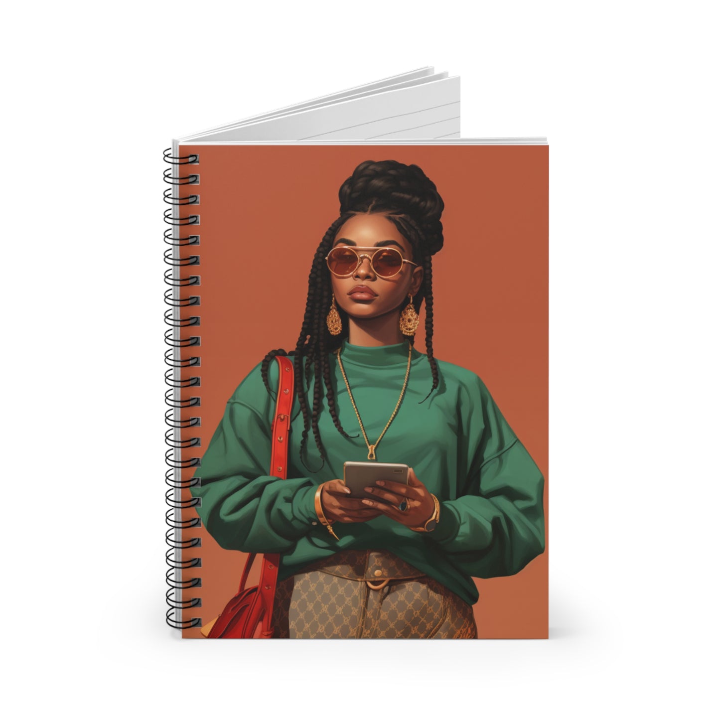On a Mission Sprial Notebook