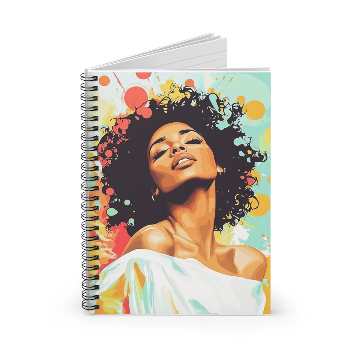 Peaceful - Spiral Notebook