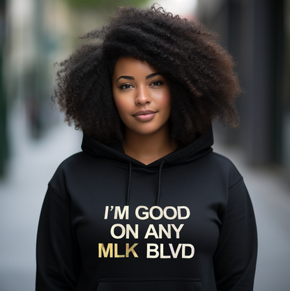 Black MLK Hoodie